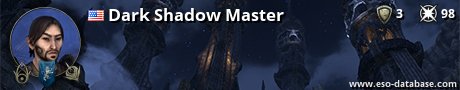 Signatur von Dark Shadow Master