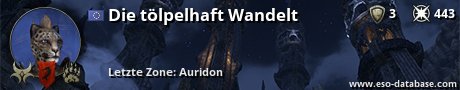 Signatur von Die tölpelhaft Wandelt