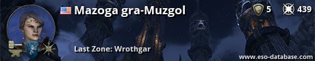 Signatur von Mazoga gra-Muzgol