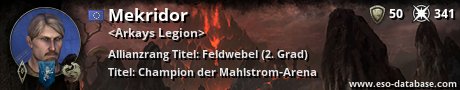 Signatur von Mekridor