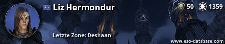 Signatur von Liz Hermondur