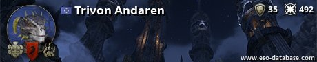 Signatur von Trivon Andaren