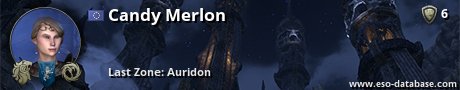 Signatur von Candy Merlon