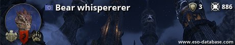Signatur von Bear whispererer