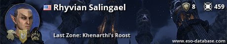 Signatur von Rhyvian Salingael