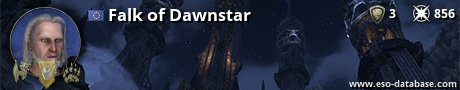 Signatur von Falk of Dawnstar
