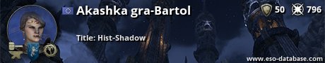Signatur von Akashka gra-Bartol