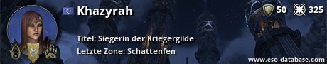 Signatur von Khazyrah