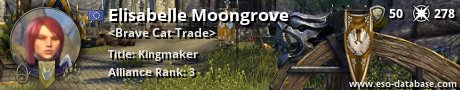 Signatur von Elisabelle Moongrove
