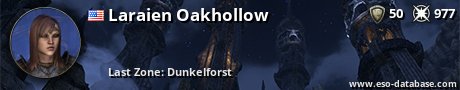 Signatur von Laraien Oakhollow