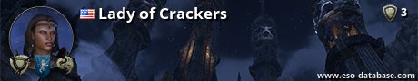 Signatur von Lady of Crackers