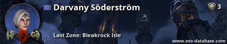 Signatur von Darvany Söderström