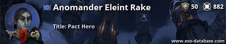 Signatur von Anomander Eleint Rake