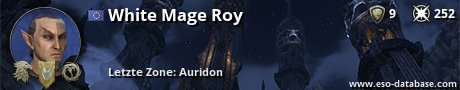 Signatur von White Mage Roy