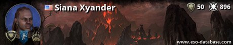 Signatur von Siana Xyander