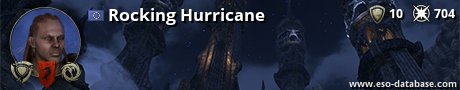 Signatur von Rocking Hurricane