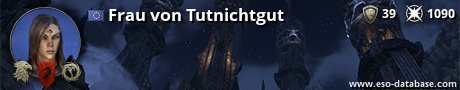 Signatur von Frau von Tutnichtgut