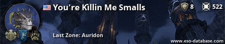 Signatur von You're Kìllin Me Smalls