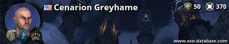 Signatur von Cenarion Greyhame