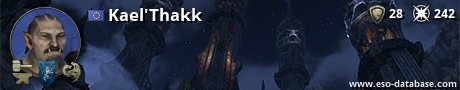 Signatur von Kael'Thakk