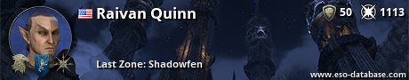 Signatur von Raivan Quinn