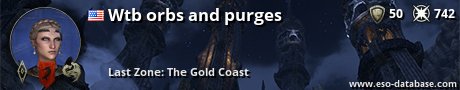 Signatur von Wtb orbs and purges