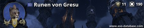 Signatur von Runen von Gresu