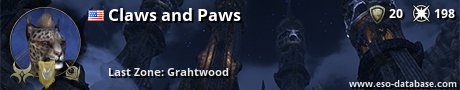 Signatur von Claws and Paws