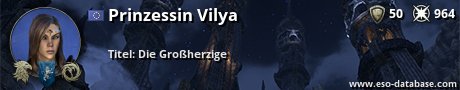 Signatur von Prinzessin Vilya