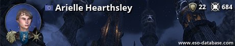 Signatur von Arielle Hearthsley