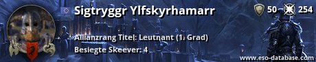 Signatur von Sigtryggr Ylfskyrhamarr