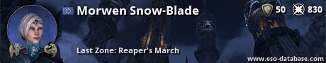 Signatur von Morwen Snow-Blade