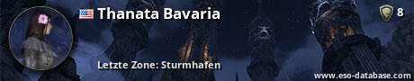 Signatur von Thanata Bavaria