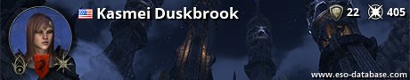 Signatur von Kasmei Duskbrook