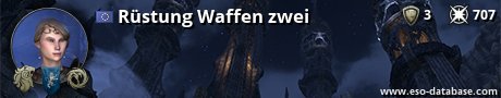 Signatur von Rüstung Waffen zwei