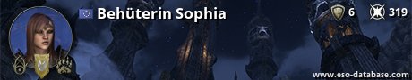 Signatur von Behüterin Sophia