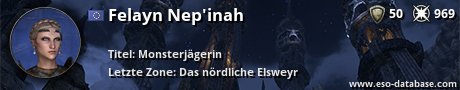Signatur von Felayn Nep'inah