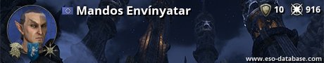 Signatur von Mandos Envínyatar