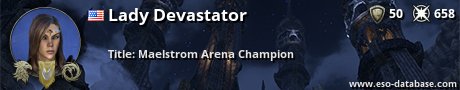 Signatur von Lady Devastator