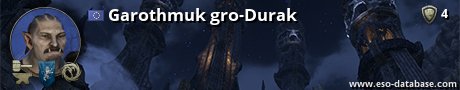 Signatur von Garothmuk gro-Durak