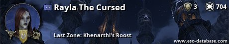 Signatur von Rayla The Cursed