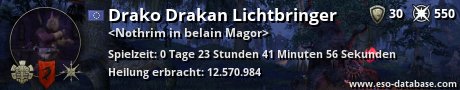 Signatur von Drako Drakan Lichtbringer