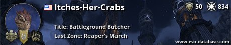 Signatur von Itches-Her-Crabs