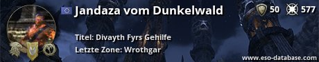 Signatur von Jandaza vom Dunkelwald
