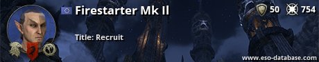 Signatur von Firestarter Mk Il