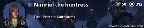 Signatur von Nimriel the huntress