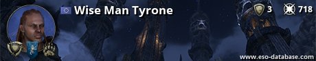 Signatur von Wise Man Tyrone
