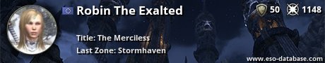 Signatur von Robin The Exalted