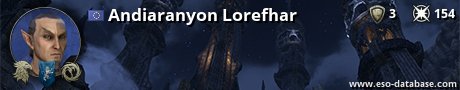 Signatur von Andiaranyon Lorefhar