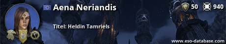 Signatur von Aena Neriandis